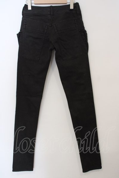 画像7: SHARE SPIRIT / ホルスターカーゴスキニーパンツ S ダークブラウン O-24-04-04-055-SH-pa-YM-ZT176 (7)