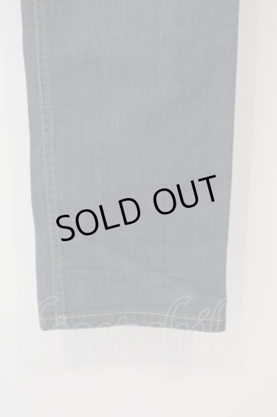 画像3: SHARE SPIRIT / ZIPデザインストレッチパンツ S ブルー O-24-04-04-058-SH-pa-YM-ZT176 (3)