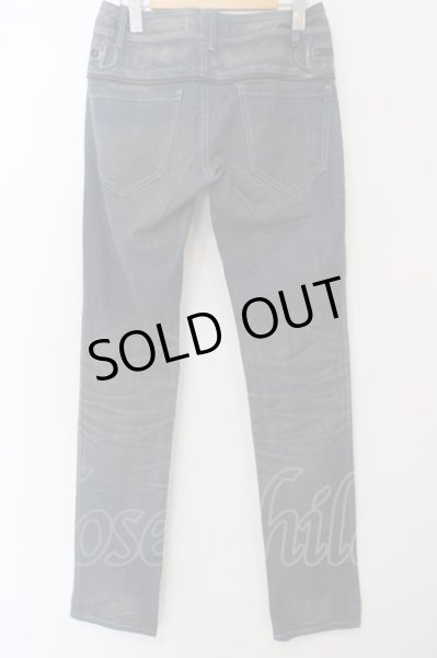 画像4: SHARE SPIRIT / ZIPデザインストレッチパンツ S ブルー O-24-04-04-058-SH-pa-YM-ZT176 (4)