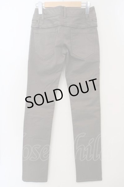 画像3: SHARE SPIRIT / ZIPデザインストレッチパンツ S ブラウン（レッド） O-24-04-04-059-SH-pa-YM-ZT176 (3)