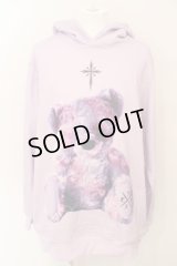 TRAVAS TOKYO / Furry bear Hoodie パーカー F パープル O-24-04-04-011-TR-to-YM-ZT070