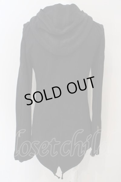 画像4: CIVARIZE / Viceモッズコーティングパーカー 44 ブラック O-24-04-04-013-CI-to-YM-ZT079 (4)