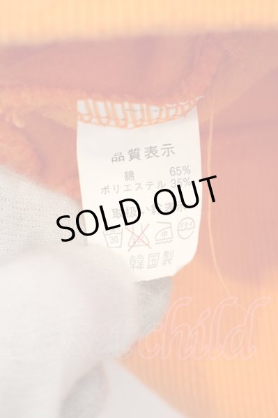 画像5: FUGA / パロディスクエアハーフジッププルパーカー  オレンジ O-24-04-04-016-FU-to-YM-ZT080 (5)