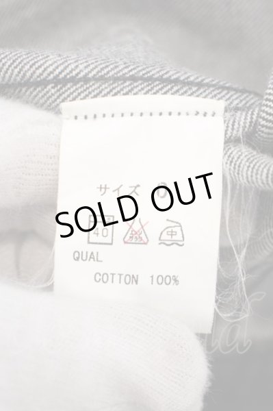 画像5: CHARM CULT / 袖ZIPデニムトラッカージャケット 0 ブラック O-24-04-04-019-CH-ja-YM-ZT077 (5)