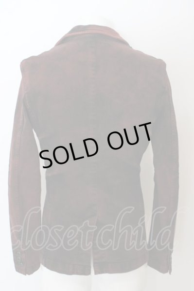 画像2: TORNADO MART / クラウドクリアコーティングスタンドデニムジャケット M ボルドー O-24-04-15-027-TO-ja-YM-ZT167 (2)