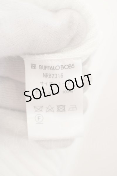 画像3: BUFFALO BOBS / ZEN-TURTLE (ゼンタートル)リブ編みニットソー 1-2 ホワイト O-24-04-15-029-BU-to-YM-ZT461 (3)