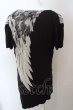 画像3: CIVARIZE / Abuse チェーン付きドレープTシャツ 44 ブラック O-24-04-15-044-CI-ts-YM-OS (3)