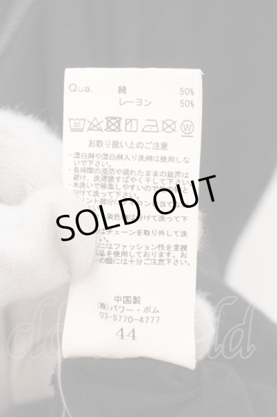 画像4: CIVARIZE / Abuse チェーン付きドレープTシャツ 44 ブラック O-24-04-15-044-CI-ts-YM-OS (4)