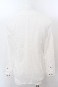 画像2: BUFFALO BOBS / ストーン襟ドレスシャツ 2 ホワイト O-24-04-15-004-BU-sh-YM-ZT218 (2)