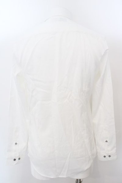 画像2: BUFFALO BOBS / ストーン襟ドレスシャツ 2 ホワイト O-24-04-15-004-BU-sh-YM-ZT218