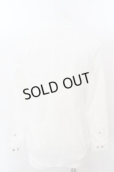 画像2: BUFFALO BOBS / ストーン襟ドレスシャツ 2 ホワイト O-24-04-15-004-BU-sh-YM-ZT218 (2)