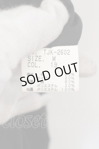 画像3: TORNADO MART / Wクレープガーゼストールジャケット M ブラック O-24-04-15-047-TO-ja-YM-ZT0418 (3)