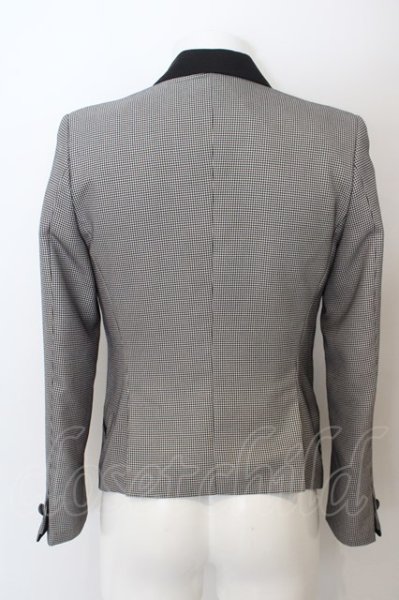 画像2: BUFFALO BOBS / GEMINIテーラードジャケット 1 ブラックｘホワイト O-24-04-15-050-BU-ja-YM-ZT150 (2)