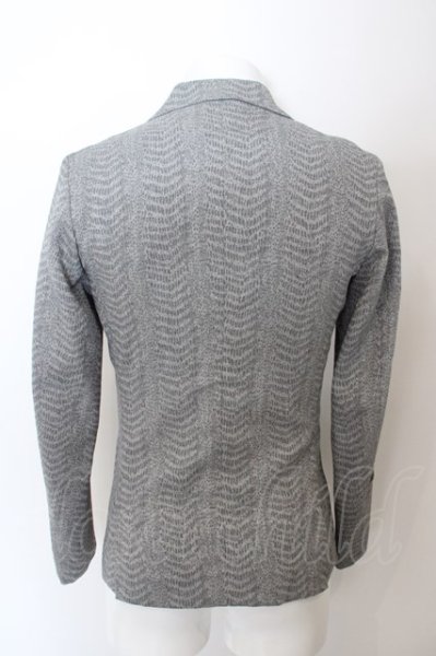 画像2: TORNADO MART / アニマルジャガードテーラードジャケット M グレー O-24-04-15-051-TO-ja-YM-ZT150 (2)