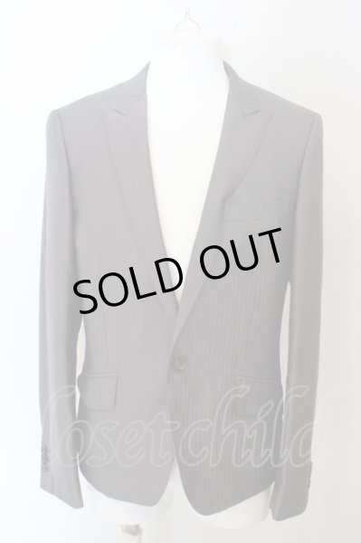 画像2: TORNADO MART / シャドーストライプピークドラペルスーツセットアップ 備考参照 グレー O-24-04-15-053-TO-ja-YM-ZT343 (2)