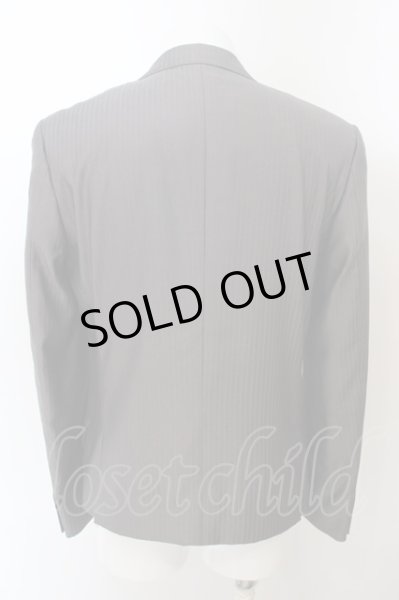 画像3: TORNADO MART / シャドーストライプピークドラペルスーツセットアップ 備考参照 グレー O-24-04-15-053-TO-ja-YM-ZT343 (3)