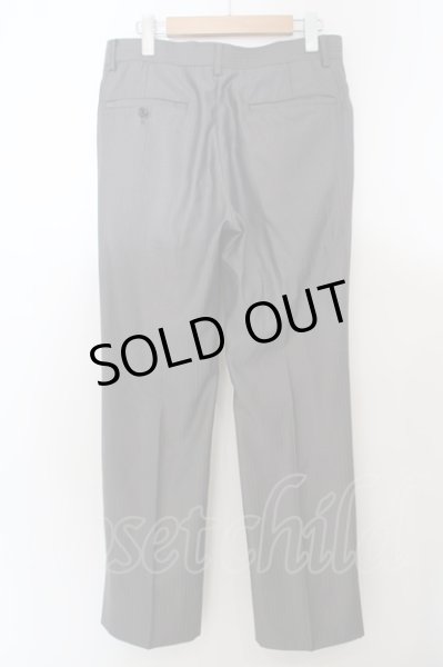 画像9: TORNADO MART / シャドーストライプピークドラペルスーツセットアップ 備考参照 グレー O-24-04-15-053-TO-ja-YM-ZT343 (9)