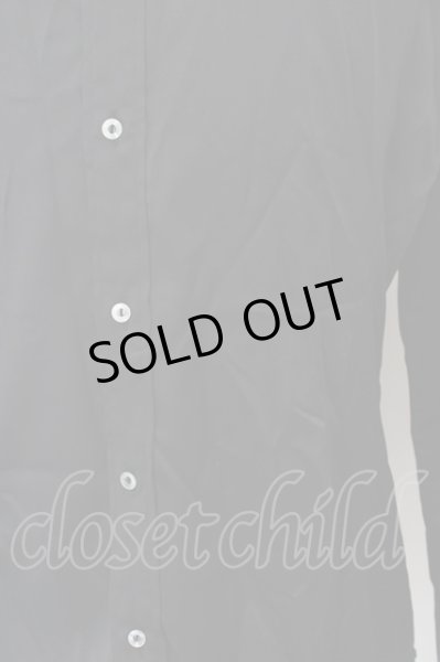 画像2: BUFFALO BOBS / ストーン襟ドレスシャツ 2 ブラック O-24-04-15-005-BU-sh-YM-ZT218 (2)