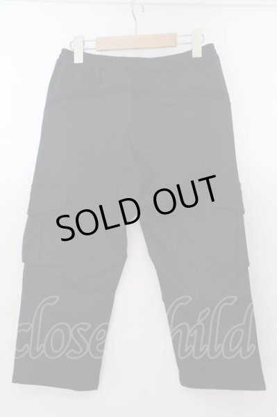 画像3: TORNADO MART / クロップドイージーカーゴパンツ S ブラック O-24-04-15-055-TO-pa-YM-OS (3)