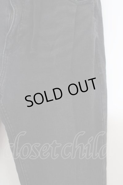 画像2: Roshell / ウォッシュドイージーパンツ M ブラック O-24-04-15-057-Ro-pa-YM-ZT044 (2)