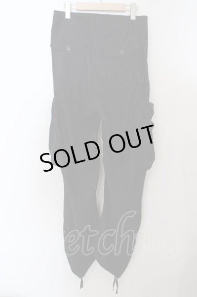 画像2: CIVARIZE / Aceカーゴルーズパンツ 44 ブラック O-24-04-15-063-CI-pa-YM-ZT416 (2)