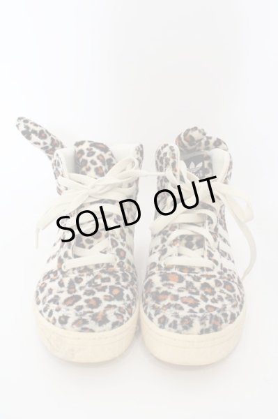 画像1: ADIDAS / Jeremy Scottコラボ　レオパードスニーカー 24.5cm レオパード O-24-04-15-075-AD-za-YM-OS (1)