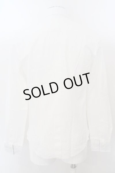 画像3: BUFFALO BOBS / TIE A SCARF(タイアスカーフ)チェックレイヤード BD シャツ 2 ホワイト O-24-04-15-007-BU-sh-YM-ZT218 (3)