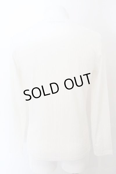 画像2: BUFFALO BOBS / RHONE(ローヌ)針抜きテレコカットソー 1-2 ホワイト O-24-04-15-009-BU-to-YM-ZT218 (2)