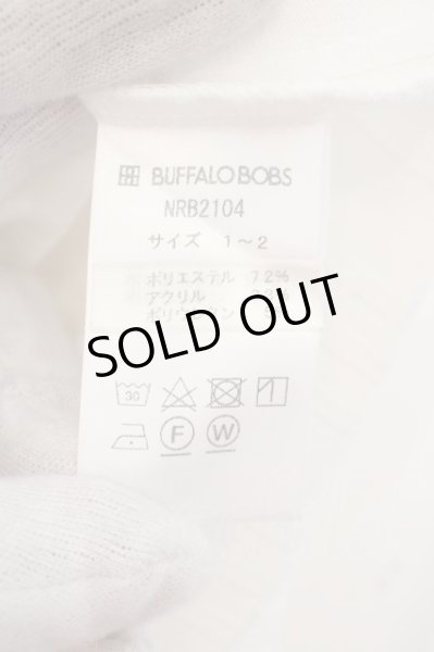 画像3: BUFFALO BOBS / RHONE(ローヌ)針抜きテレコカットソー 1-2 ホワイト O-24-04-15-009-BU-to-YM-ZT218 (3)