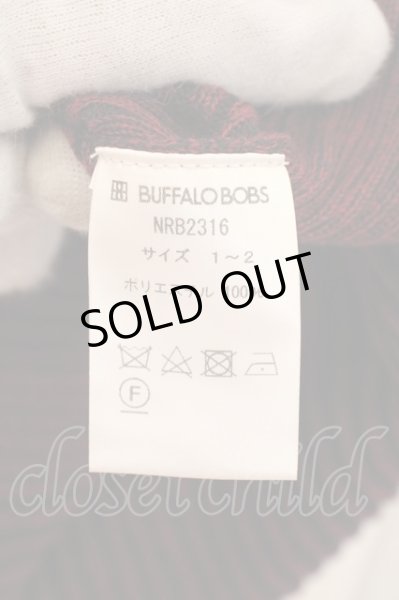 画像3: BUFFALO BOBS / ZEN-TURTLE (ゼンタートル)リブ編みニットソー 1-2 ワイン O-24-04-15-010-BU-to-YM-ZT202 (3)