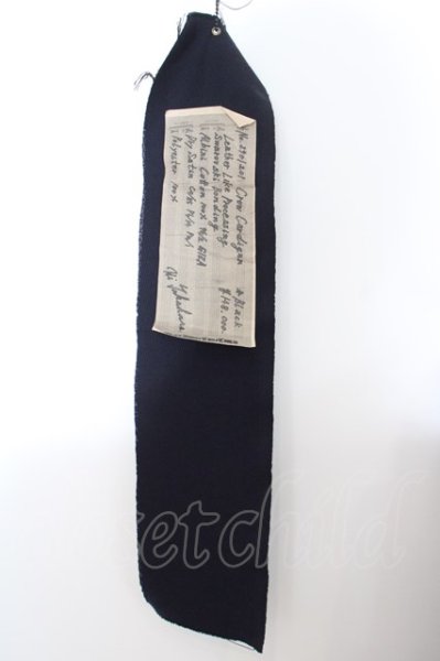 画像7: BLACK HONEY CHILI COOKIE / crow cardigan カーディガン 2 ブラック O-24-04-15-021-BL-to-YM-ZT174 (7)