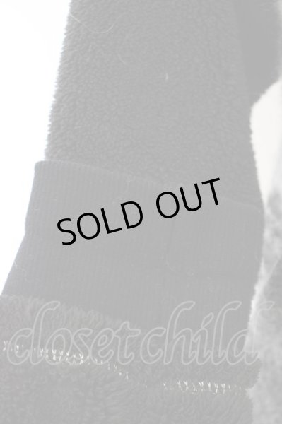 画像2: FranCisT_MOR.K.S. / パッチワークボアニットパーカー 2 グレー O-24-04-15-002-Fr-to-YM-ZT204 (2)