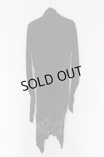 画像4: MIDAS / テレコ切り替えロングカーディガン  ブラック O-24-04-16-032-MI-to-YM-OS (4)