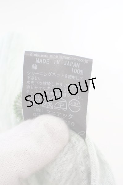 画像5: IFSIXWASNINE / HCS/M【メンズ1】 Tシャツ 1 グリーン O-24-04-16-003-IF-ts-YM-ZT301 (5)