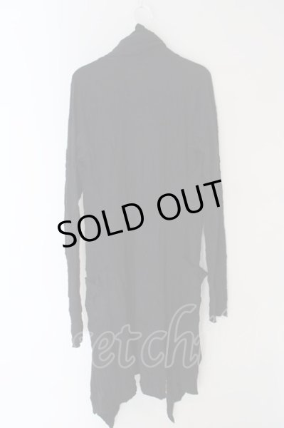 画像3: MIDAS / ストレッチクインクルロングカーディガン  ブラック O-24-04-16-034-MI-to-YM-OS (3)