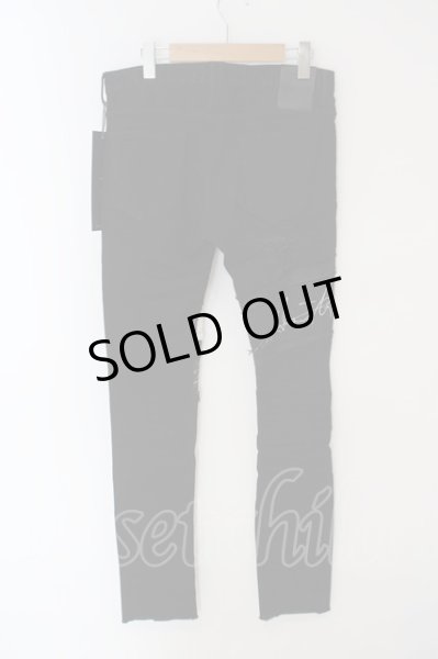 画像5: FAGASSENT / -EAGLE-Stretch Black Denimパンツ 30 ブラック O-24-04-16-052-FA-pa-YM-OS (5)