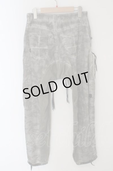 画像3: KMRii / カモフラサルエルパンツ 1 グレー O-24-04-16-057-KM-pa-YM-OS (3)