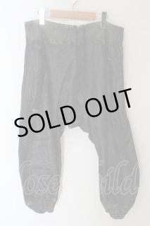 L.G.B. グレー サルエルパンツ CAMBIO(カンビオ)】Denim Like Drape Sarrouel Pants サルエル