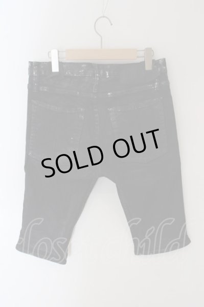 画像3: LGB / LAZY WOLF/H/F【メンズ27】コーティングハーフパンツ 27 シルバー（ブルー）ｘブラック O-24-04-16-059-LG-pa-YM-ZT302 (3)