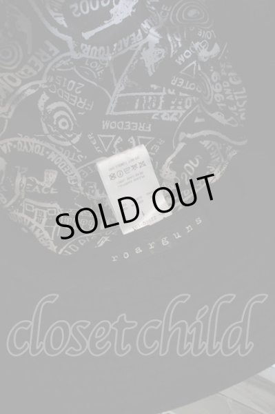 画像3: roar / VENTILE ファイヤーパターンバケットハット 1 ブルーｘブラック O-24-04-16-062-ro-za-YM-ZT201 (3)