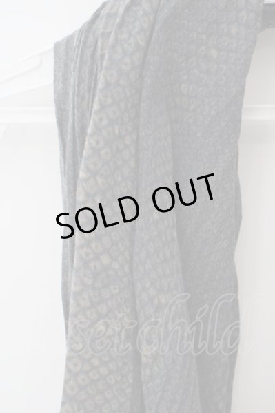 画像2: IFSIXWASNINE / パイソンストール  ライトブラウン O-24-04-16-066-IF-za-YM-ZT204 (2)