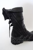 画像8: KMRii / Crush Strap Boots/RFM　ロングブーツ 39 ブラック O-24-04-16-070-KM-sho-YM-ZT4000