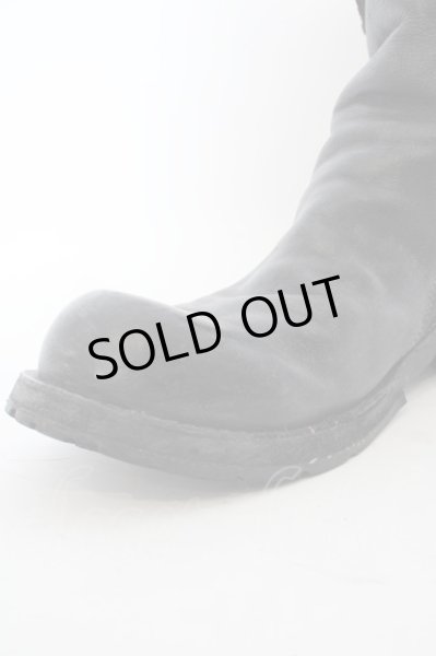 画像15: KMRii / Coating Crush Boots ショートブーツ  ブラック O-24-04-16-071-KM-sho-YM-ZT4000 (15)