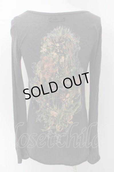 画像4: IFSIXWASNINE / FULL BLOOM/LSV　カットソー レディース0 チャコール O-24-04-16-009-IF-to-YM-ZT (4)