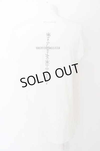 画像2: KMRii / gundaコラボ　Tシャツ  オフホワイト O-24-04-16-018-KM-to-YM-ZT291 (2)