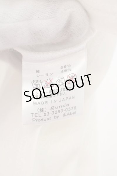 画像3: KMRii / gundaコラボ　Tシャツ  オフホワイト O-24-04-16-018-KM-to-YM-ZT291 (3)