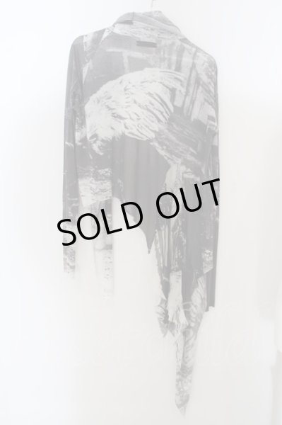 画像2: IFSIXWASNINE / WILD HORSE/MINI　フェザー総柄 1 ブラック O-24-04-16-022-IF-to-YM-ZT294 (2)