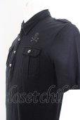 画像2: Roen / semantic　designコラボ　スカルポイントポロシャツ M ブラック O-24-04-23-027-Ro-to-YM-ZT (2)