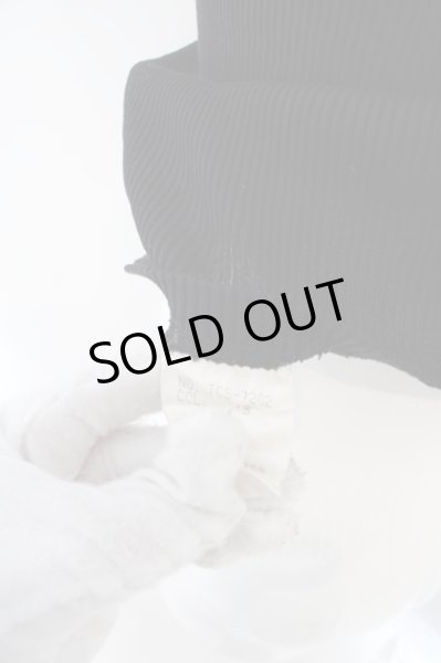 画像3: TORNADO MART / テレコショートタンクトップ  ブラック O-24-04-23-029-TO-to-YM-ZT272 (3)