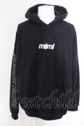 【WINTERセール】MSML / BIG HOODIE 18 パーカー F ブラック O-24-04-23-035-MM-to-YM-ZT279